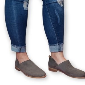 Dr. Scholl's Women's Retrograde Chunky Heel Slip-Ons DG4 Steel Grey Size Various